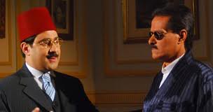 مشهد من مسلسل (رجل من هذا الزمان)